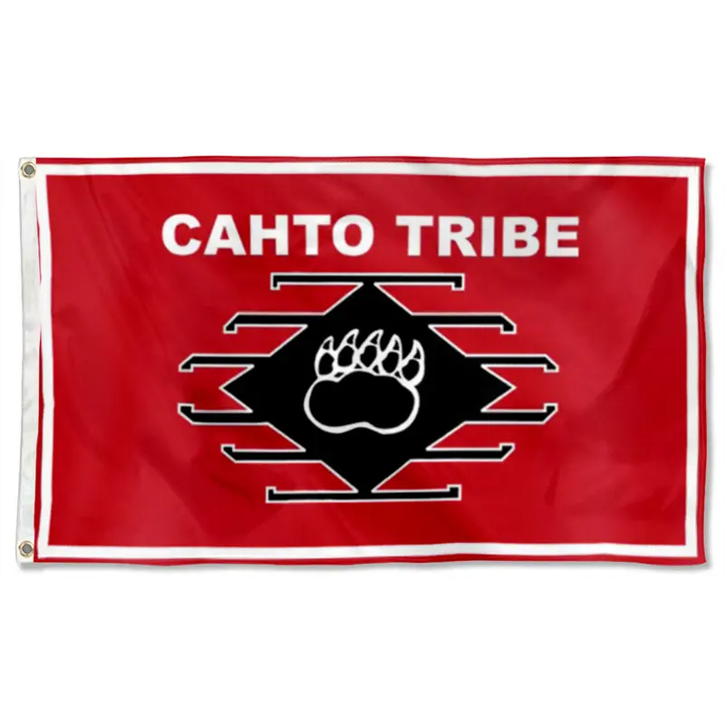 Cahto Tribe Flag Banner by Fyon