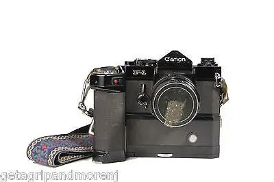 Canon F-1 35mm SLR Film Camera with FD 50mm f/1.4 Lens – Classic Manual Focus System
