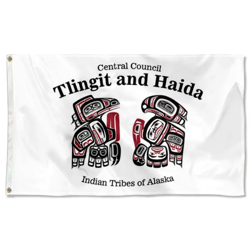 Central Council of the Tlingit and Haida Indian Tribes Flag Banner by Fyon
