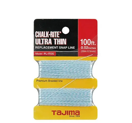 Chalk-Rite Ultra-Thin Braided Snap Line – 0.5 mm × 30 m
