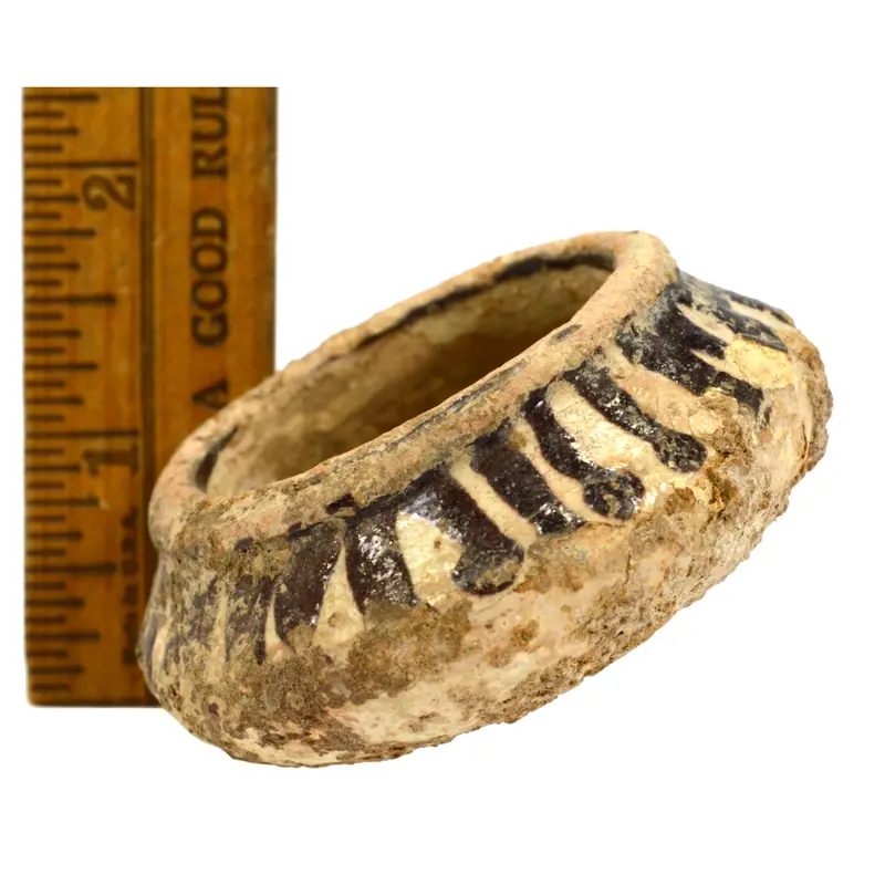 Chancay Culture Ceramic Bowl — Small Ancient Peruvian Pottery Vessel