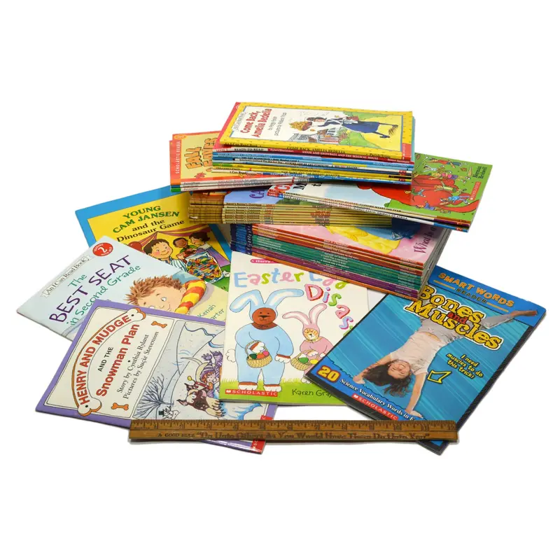 Children’s Early-Reader Books – Lot of 40 Educational Titles, I Can Read & Reader’s Clubhouse Series