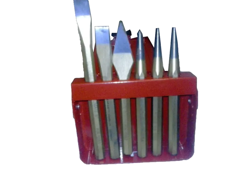 Chromate 6-Piece Chisel and Punch Set — Precision Tools, Made in Germany