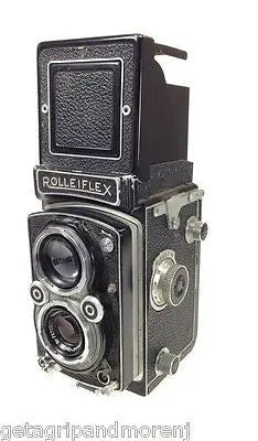 Classic Rolleiflex 3.5 Twin-Lens Reflex Film Camera – Made in Germany by Carl Zeiss