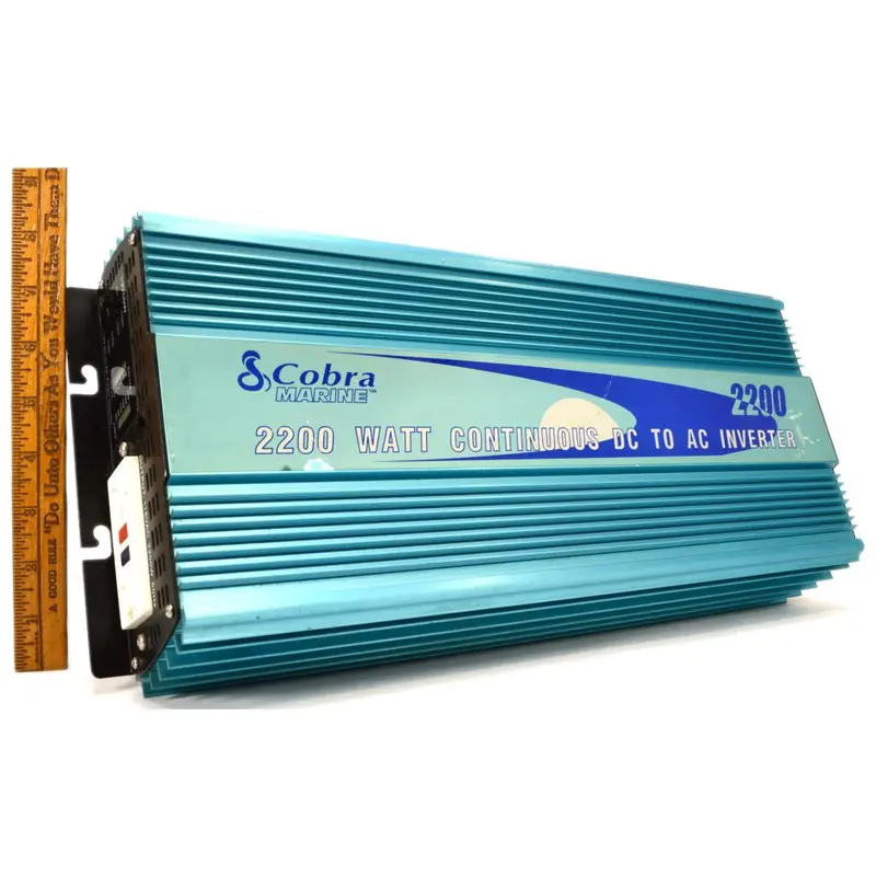 Cobra Marine CPI-M2200 DC-to-AC Inverter – 2200W Continuous Output, Previously Owned