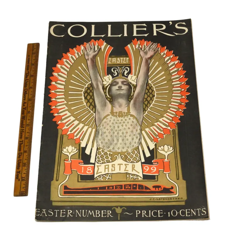 Collier’s Weekly Easter Number, April 1, 1899 – J.C. Leyendecker Original Artwork Edition