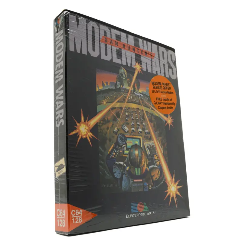 Commodore 64/128 Modem Wars – Dan Buntem’s Sealed Telecommunications Strategy Game