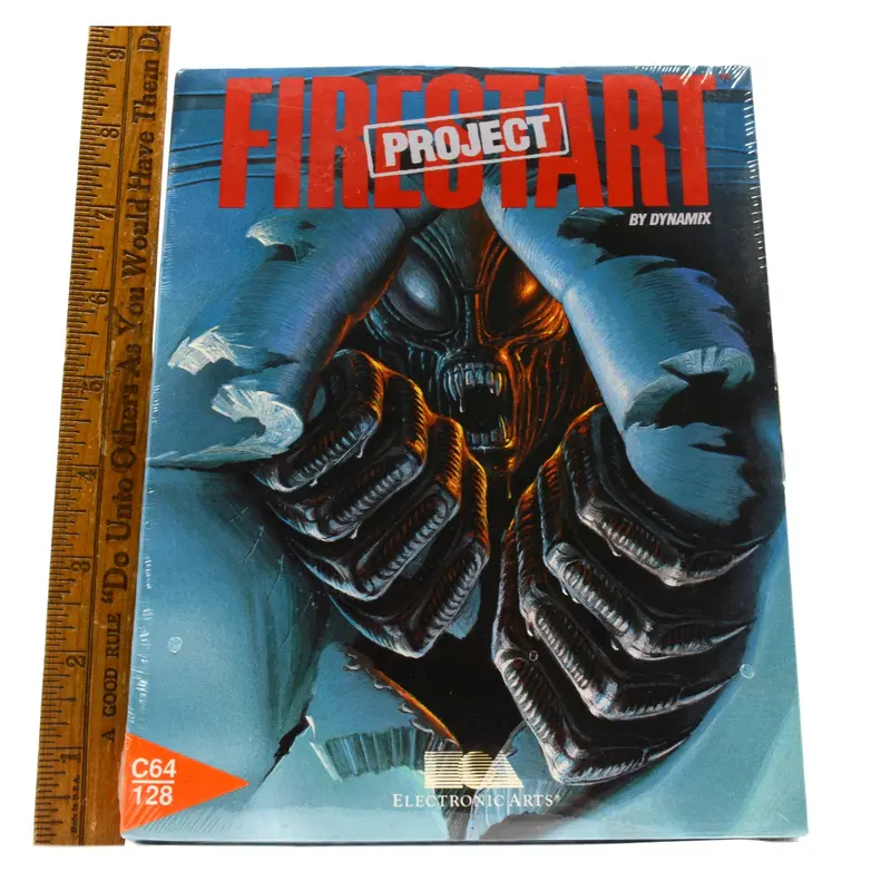 Commodore 64/128 Project Firestart – Sealed Sci-Fi Survival Horror by Dynamix