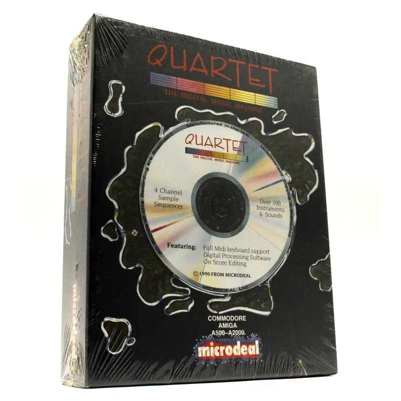 Commodore Amiga Quartet – Sealed Music Composition Software