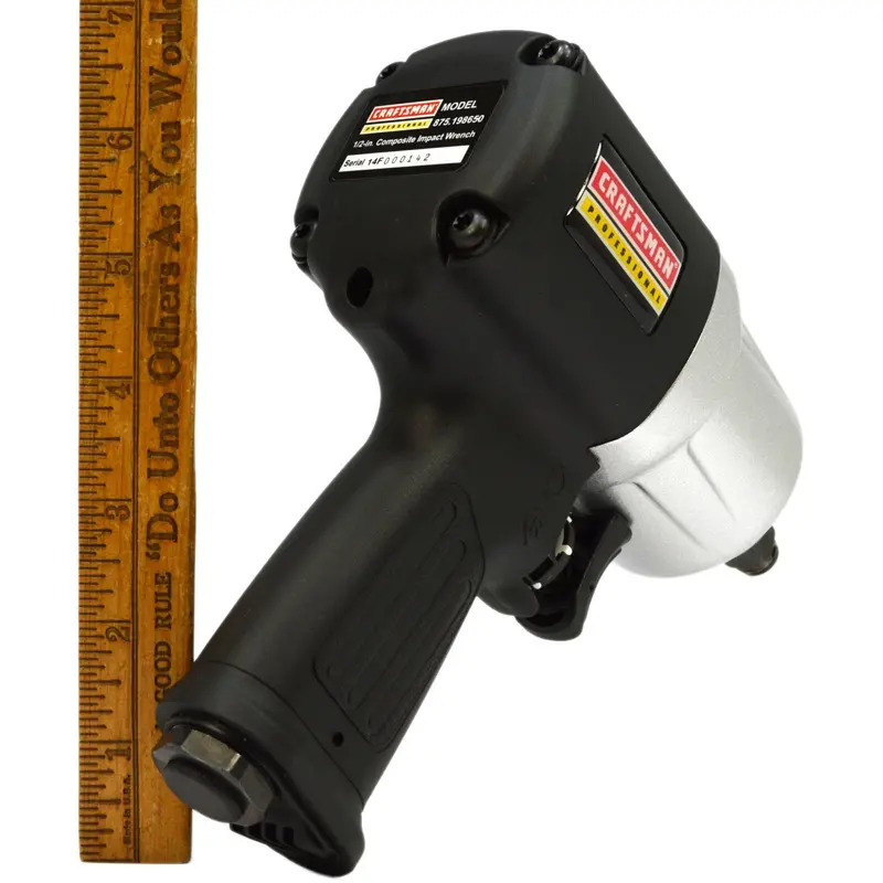 Craftsman 1/2″ Composite Pneumatic Impact Wrench Model 875.198650 – Factory Fresh