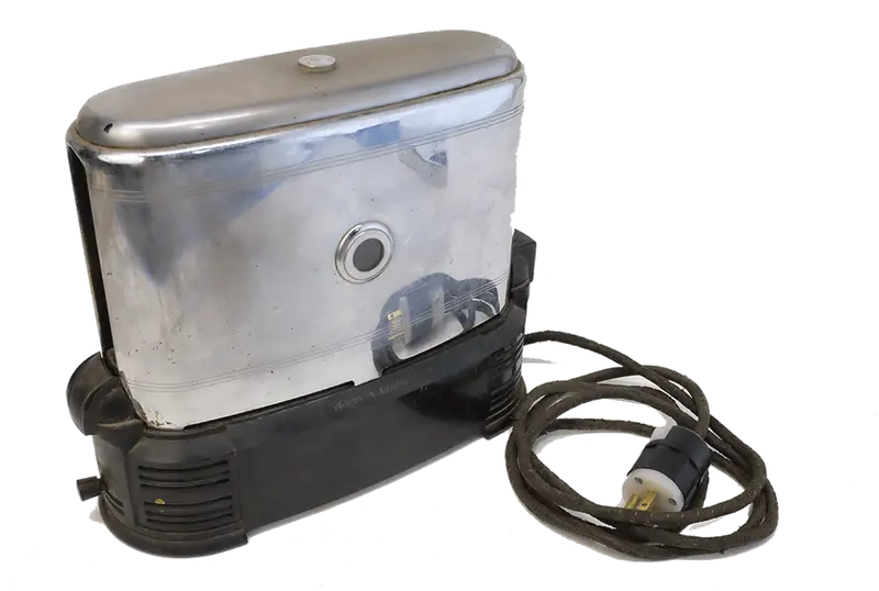 Crocker Wheeler Toast-o-lator Model J Toaster – 1930s–1950s Retro Electric Appliance
