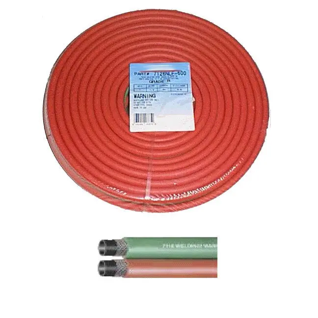 Dayco Twin Welding Hose – 1/4″ ID × 50 ft, 200 PSI Rated (Model 7126NLF-600)