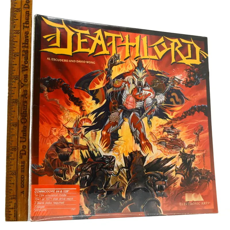Deathlord for Commodore 64 & 128 – Newly Sealed Classic RPG
