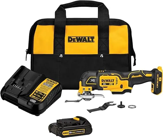 DeWalt 20V MAX XR Oscillating Multi-Tool Kit – 3-Speed Brushless Motor