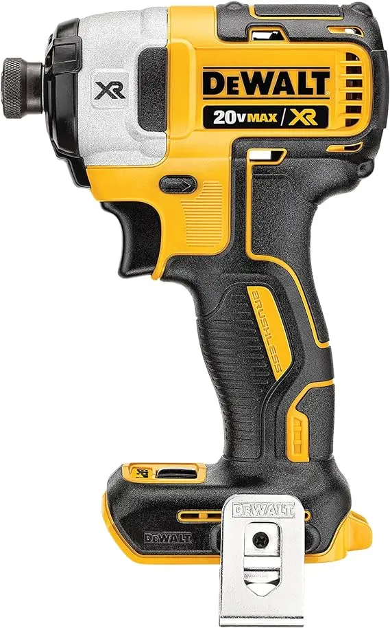 DeWalt 20V XR Brushless 1/4-Inch Impact Driver – 3-Speed Precision Control
