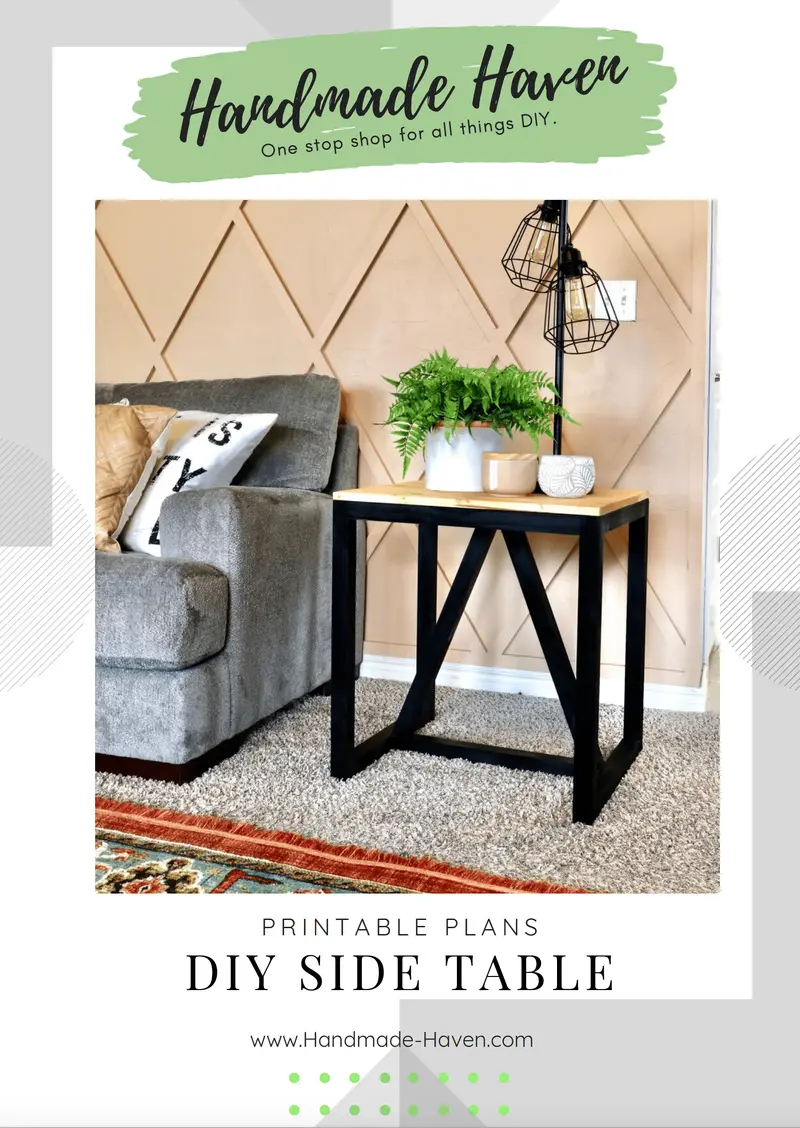 DIY Side Table — Compact & Stylish Build-Your-Own Plans