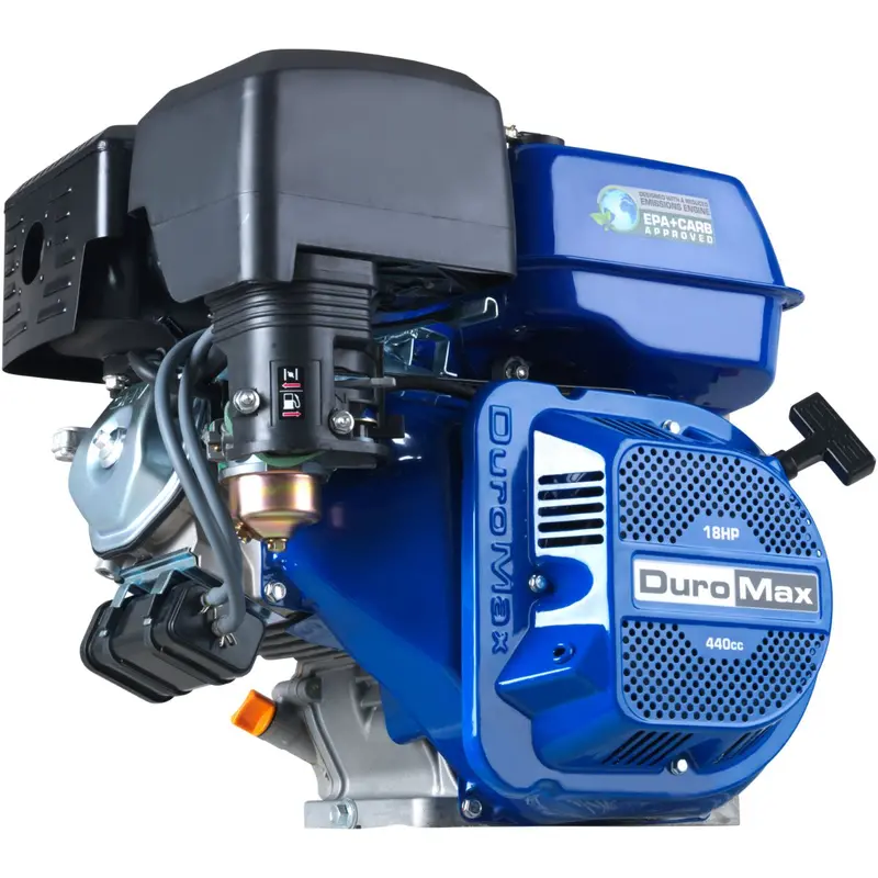 DuroMax XP18HP Horizontal Gas Engine – 439cc, 3600 RPM, Recoil Start