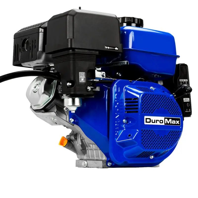 DuroMax XP18HPX Horizontal Dual-Fuel Engine – 439cc, 1-Inch Shaft, Recoil & Electric Start