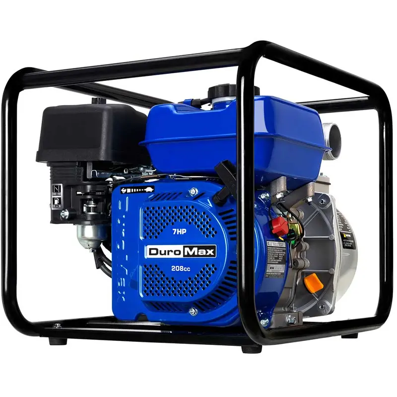 DuroMax XP652WP 208cc Portable Water Pump — 158 GPM, 3600 RPM, 2-Inch Gas Engine