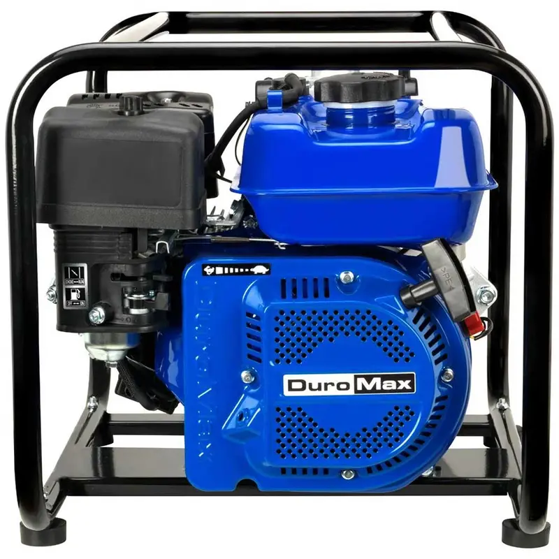 DuroMax XP702HP 208cc High-Pressure Water Pump — 70 GPM, 2-Inch Discharge, Gas Powered