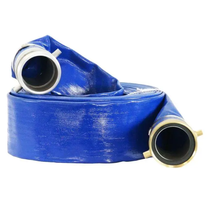 DuroMax XPH0350D 3-Inch × 50-Foot Camlock Discharge Hose for Water Evacuation