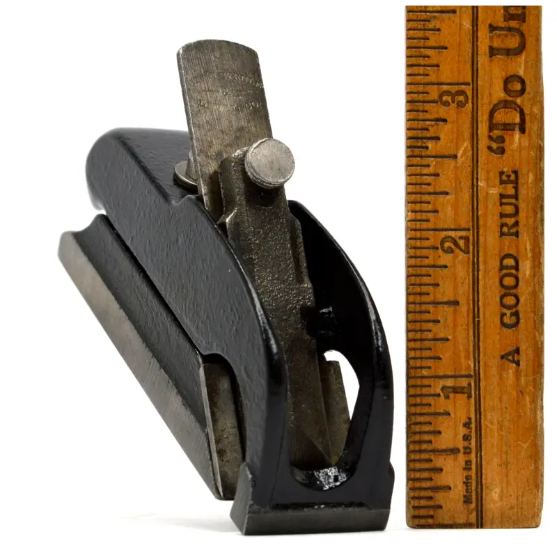 Early Stanley No. 75 Bullnose Rabbet Plane, Type 1 (c.1879), Football Trademark Marked