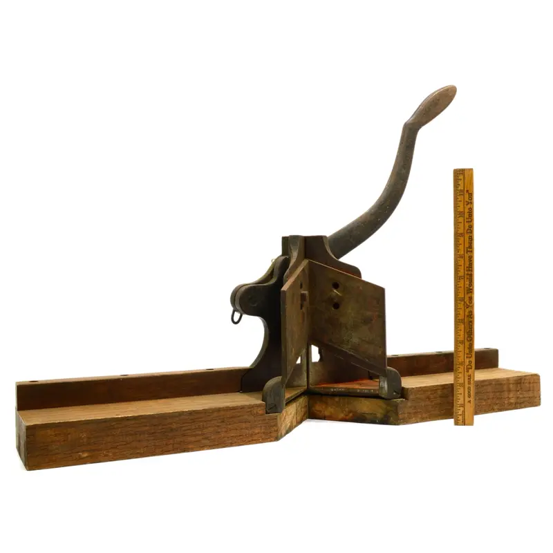 Early Vintage Mitre Cutter for Molding and Framing – Unbranded, Pre-Stanley Era