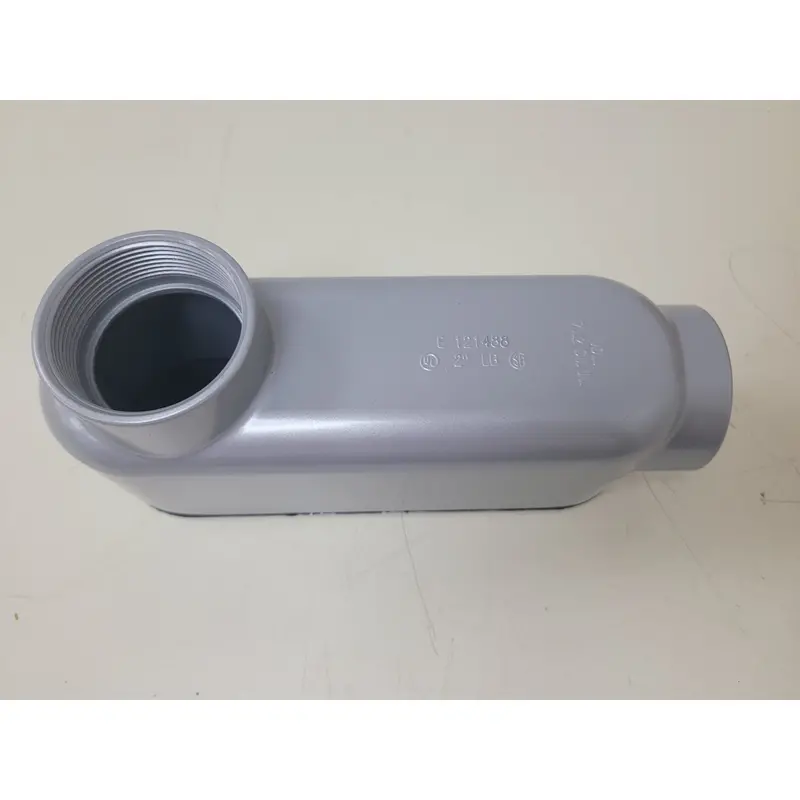 Eaton LB-65CGN 2-Inch Aluminum LB Conduit Body – Includes Cover & Gasket