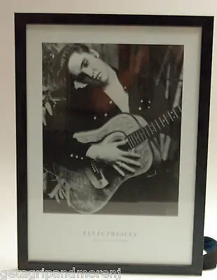 Elvis Presley Wall Poster – 29.5 x 21.5 Inch Framed Print