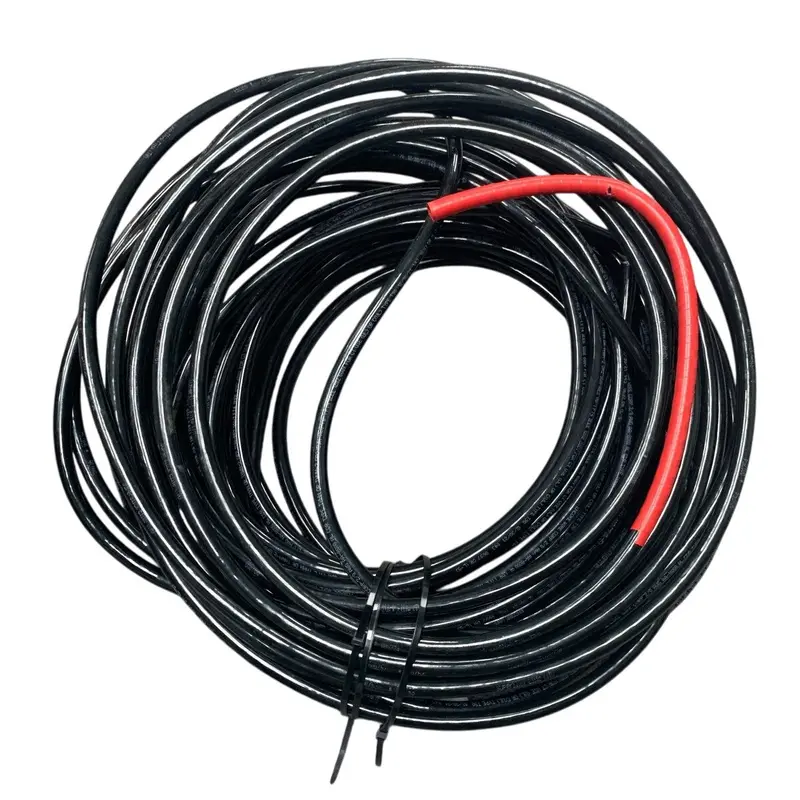 Encore Wire 2/0 Black Sun-Resistant T90 Stranded Aluminum Cable – 100 Feet
