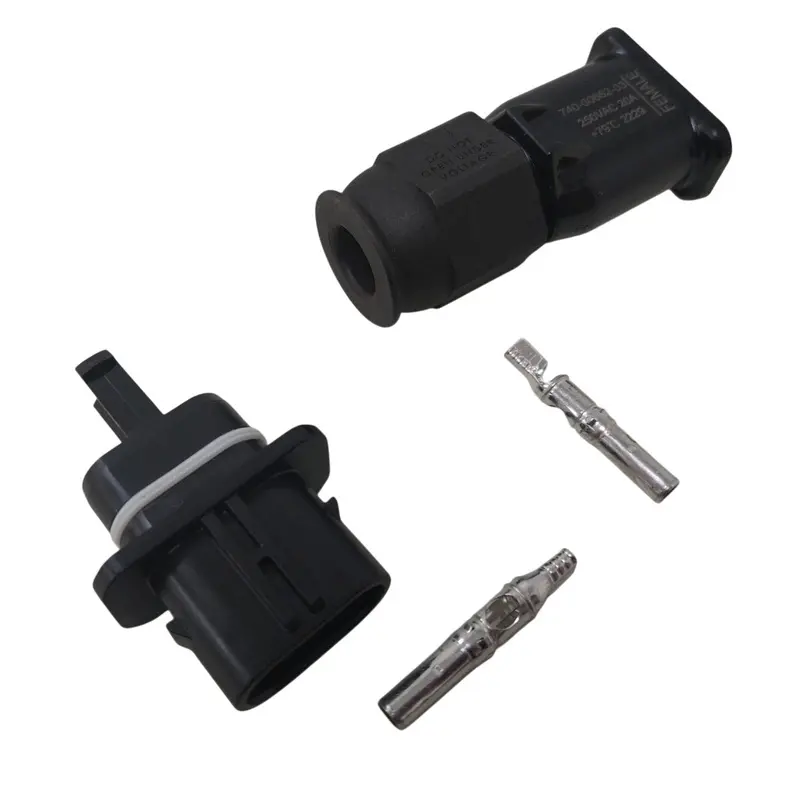 Enphase Q-Conn-10F PV Connectors – 250VAC, 20A Female, 10-Pack