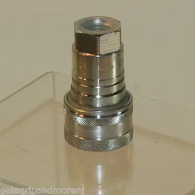 Faster NV12-12SAE Quick-Connect Fitting with SAE Flare Joint