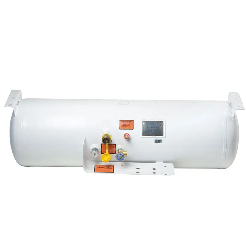 Flame King YSN293 ASME-Certified 29.3-Gallon Steel Propane Cylinder — 14.9″ x 48″