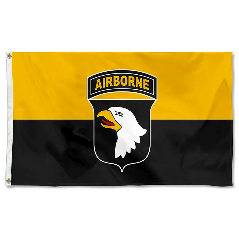 Fyon 101st Airborne Division Tribute Flag – Military-Themed Indoor/Outdoor Banner