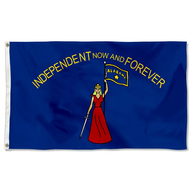 Fyon Alabama Secession Flag Banner (1861, Obverse Side) – Authentic Replica
