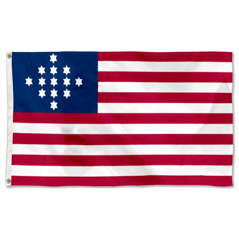 Fyon American Flag Stories Banner – Patriotic Historical Display