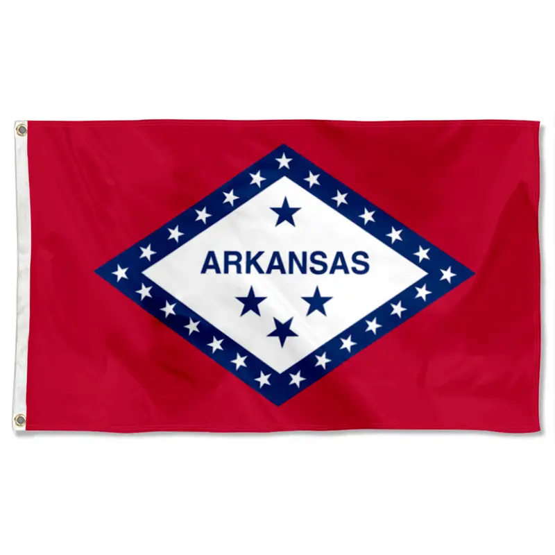 Fyon Arkansas State Flag Banner – Distinctive Diamond Pattern, Fade-Proof