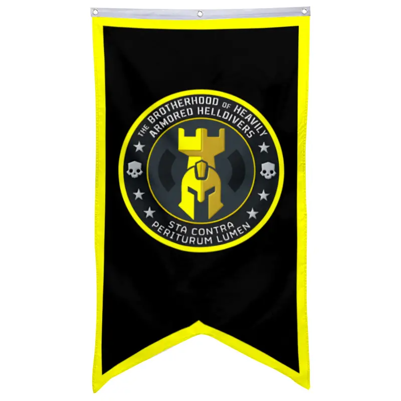Fyon Brotherhood of Heavily Armored Gaming Flag Banner