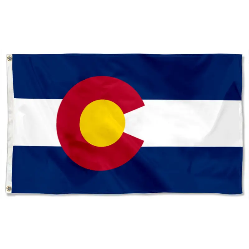 Fyon Colorado State Flag Banner – Mountain-Tough Polyester Construction