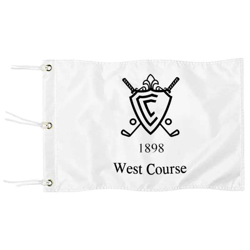 Fyon Country Club of Birmingham West Course Pin Flag Banner – Historic 1898 Design