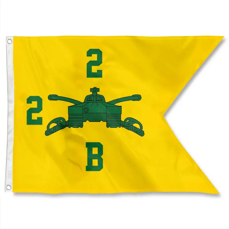 Fyon Custom US Army Armor Branch Guidon Banner