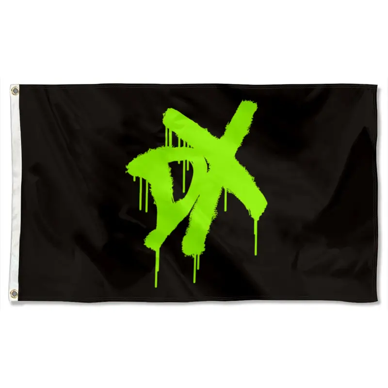 Fyon D-Generation X (DX) Wrestling Flag – Retro Sports Banner