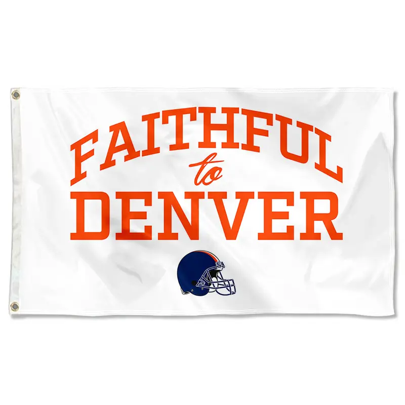 Fyon Denver City Spirit Banner – Durable Indoor and Outdoor Flag