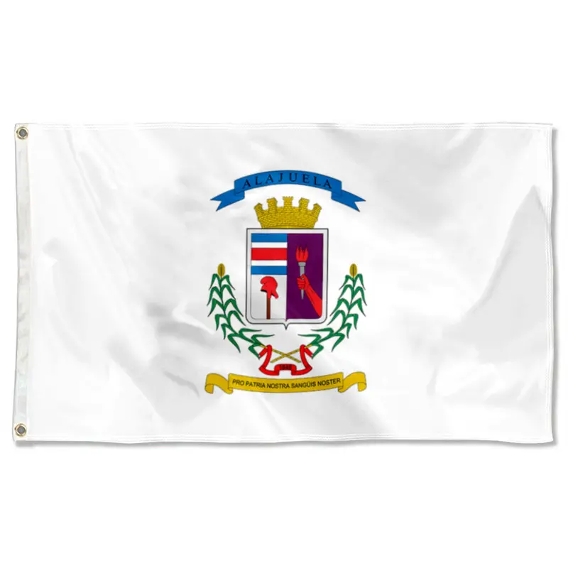 Fyon Double-Sided Alajuela Flag Banner – Costa Rica
