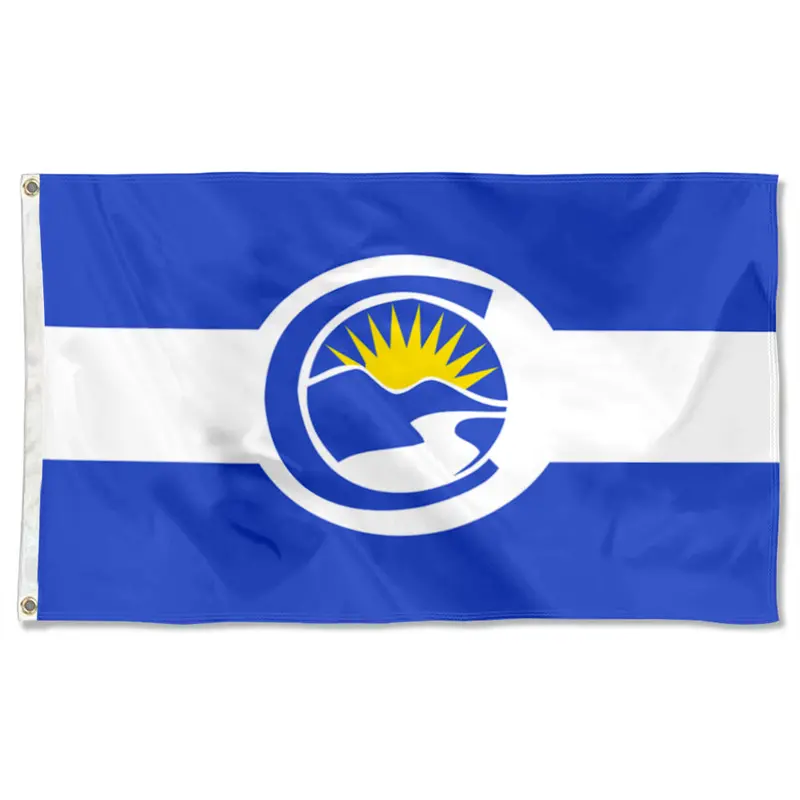 Fyon Double-Sided Centennial Colorado City Flag Banner