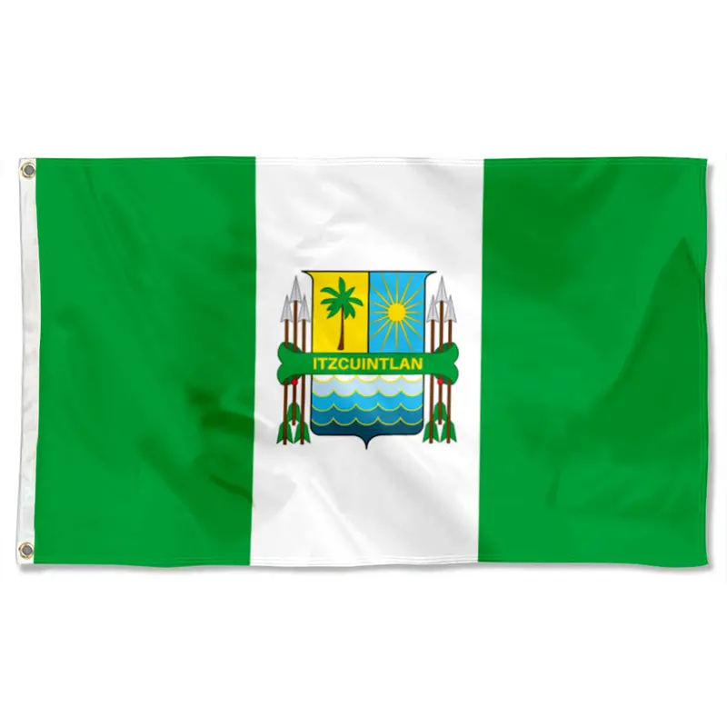 Fyon Double-Sided Escuintla Flag Banner – Guatemala