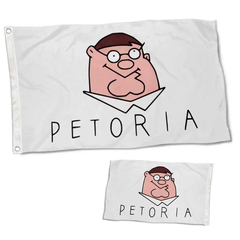 Fyon Double-Sided Family Guy Peter Griffin Flag Banner