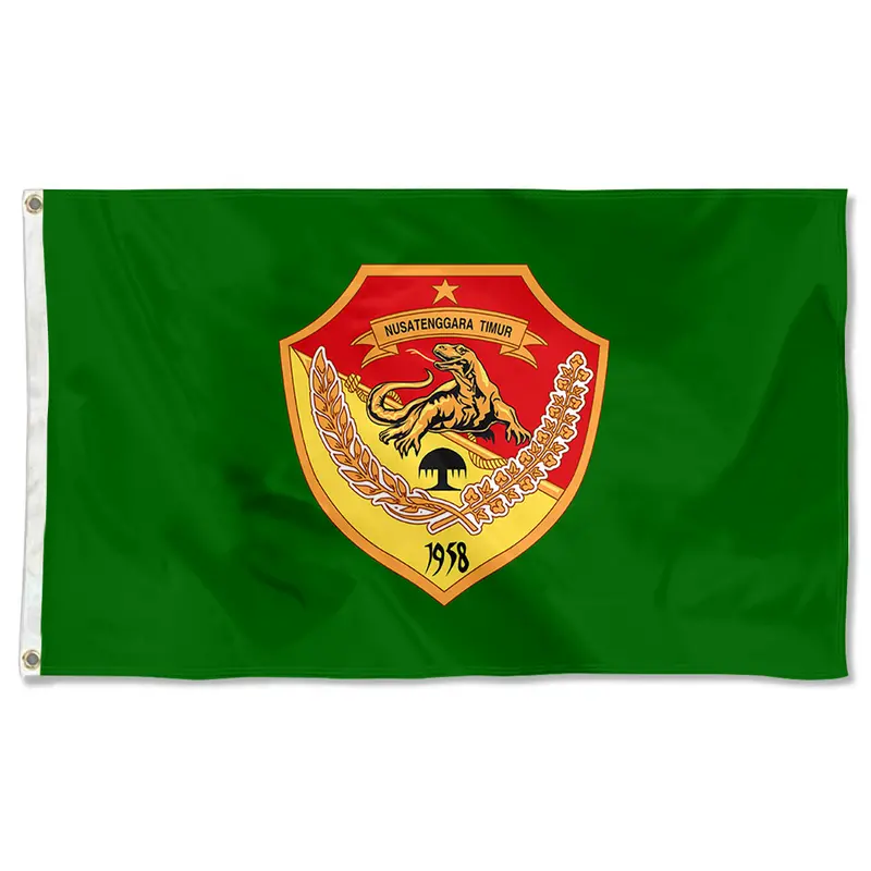 Fyon East Nusa Tenggara Province Indonesia Flag Banner – Indoor & Outdoor Use