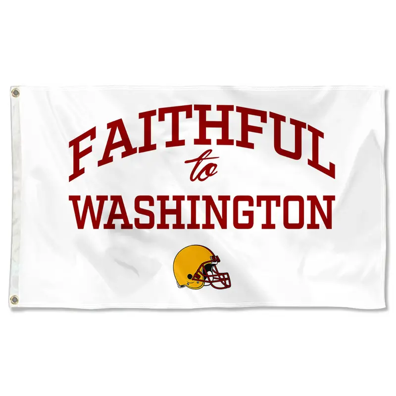 Fyon Faithful to Washington State Flag Banner – Indoor & Outdoor Use