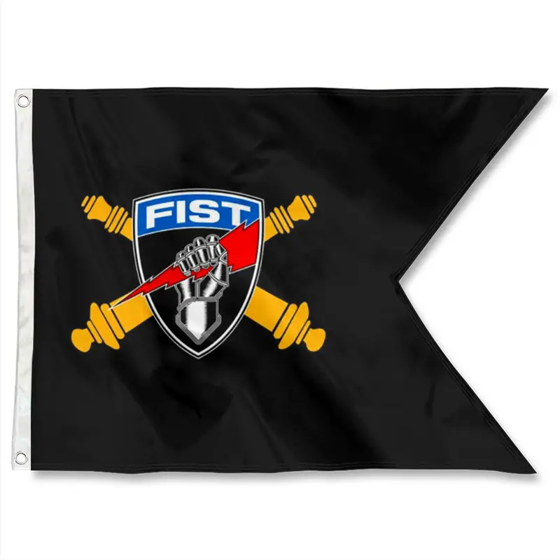 Fyon FIST Guidon – Fire Support Team US Army Field Artillery Banner